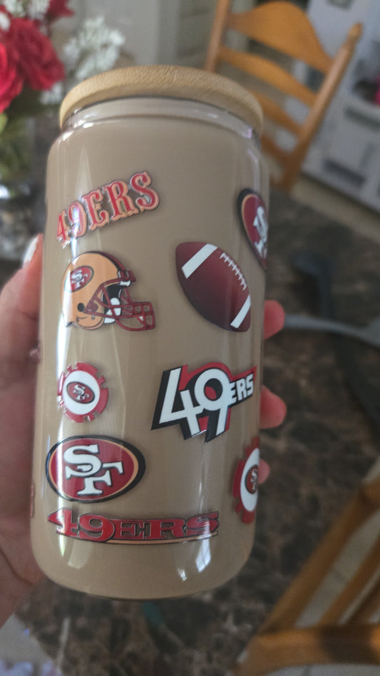 49ers 16oz snow globe
