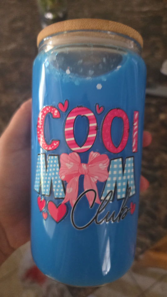 Mom Snow Globe Tumbler