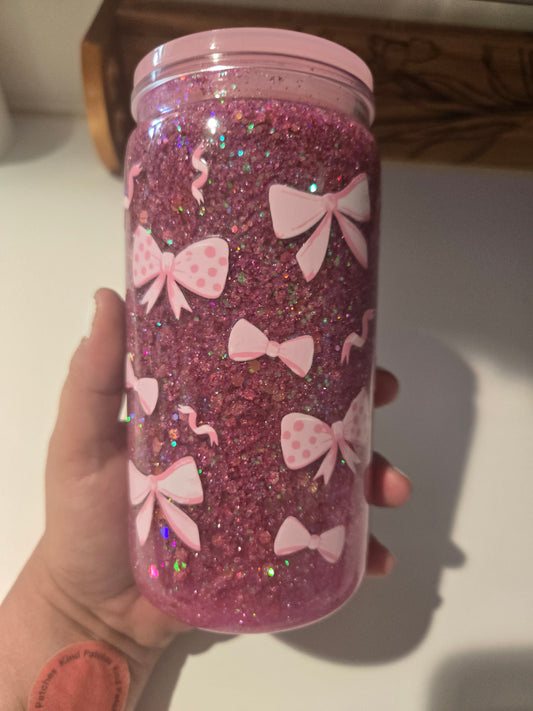 Snow globe tumbler