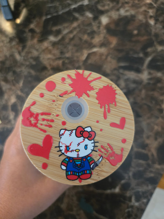 Halloween Hello Kitty Tumbler